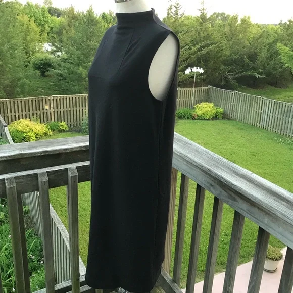 Adrienne Vittadini sleeveless black dress - Picture 3 of 11